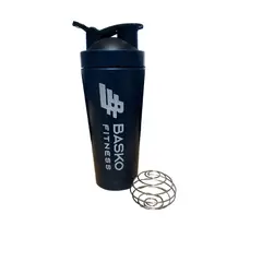 BASKO FITNESS - Shaker Acero Inoxidable AZUL MARINO