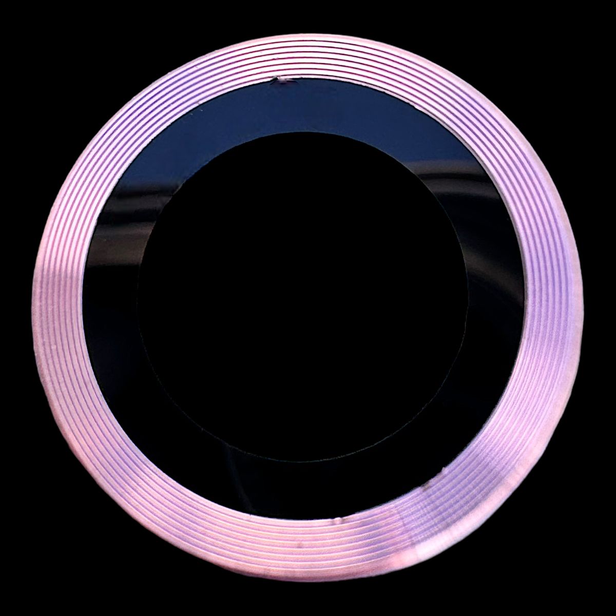 GENERICO - Protector de cámara modelo Metalizado para iPhone 12-12mini-12pro Rosa