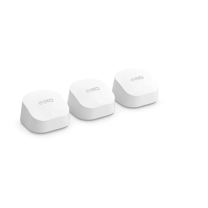 EERO - Router WiFi 6 Plus Eero - Malla Wifi (3 unidades)