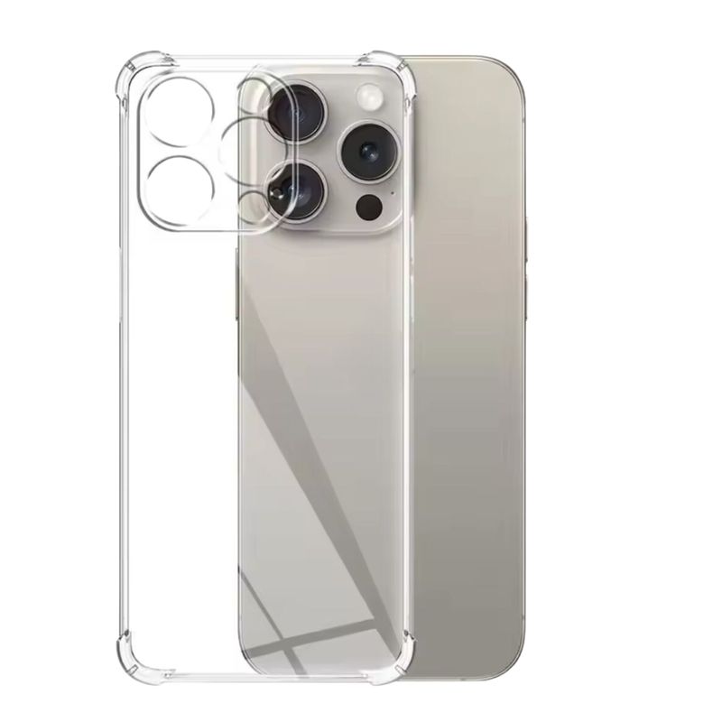 GENERICO - Carcasas Transparente Reforzada Para iPhone 16 Pro Max