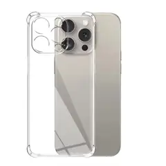 GENERICO - Carcasas Transparente Reforzada Para iPhone 16 Pro Max