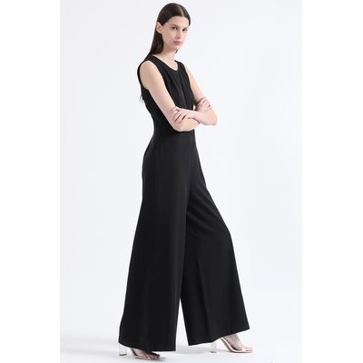 Imagen 2 del producto Enterito Recto, Espalda Escote Fantasia, Negro