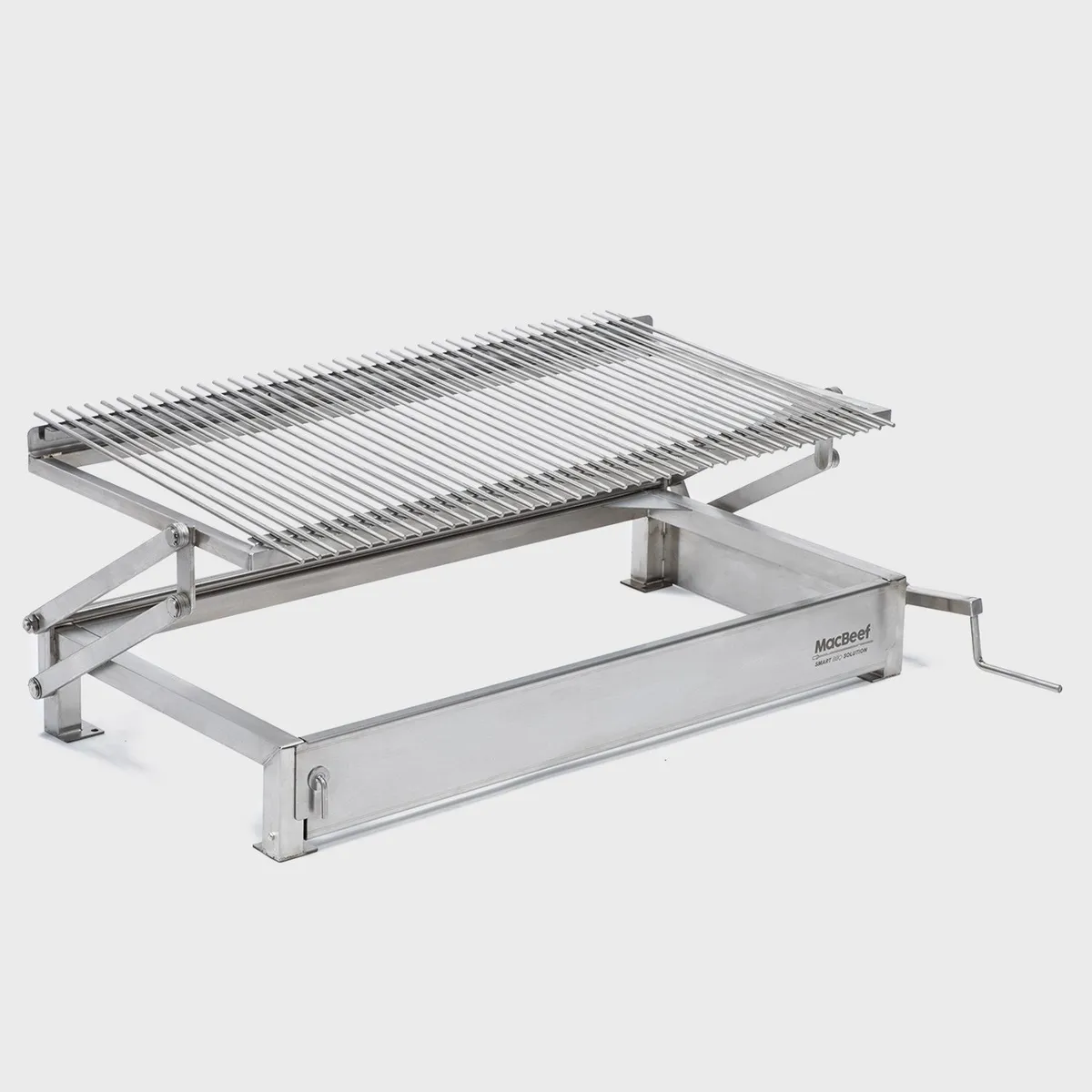 MACBEEF - Parrilla Quincho a Carbón Inoxidable Barras
