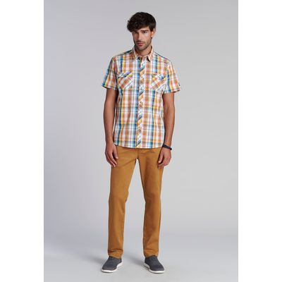 Imagen 2 del producto Camisa Checkered Toronto Fj Amarillo