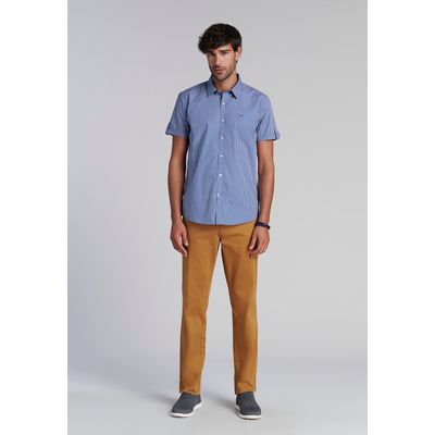 Imagen 2 del producto Camisa Estampada Rombo F Azul