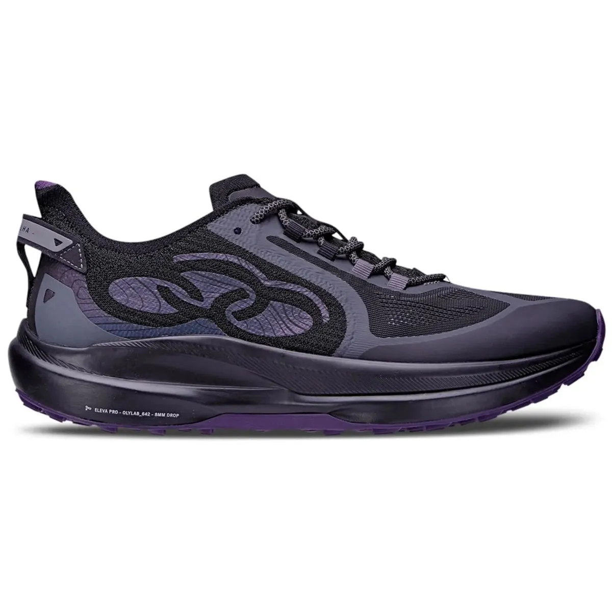 OLYMPIKUS - Zapatilla Trail Running Mujer Corre Trilha Negro