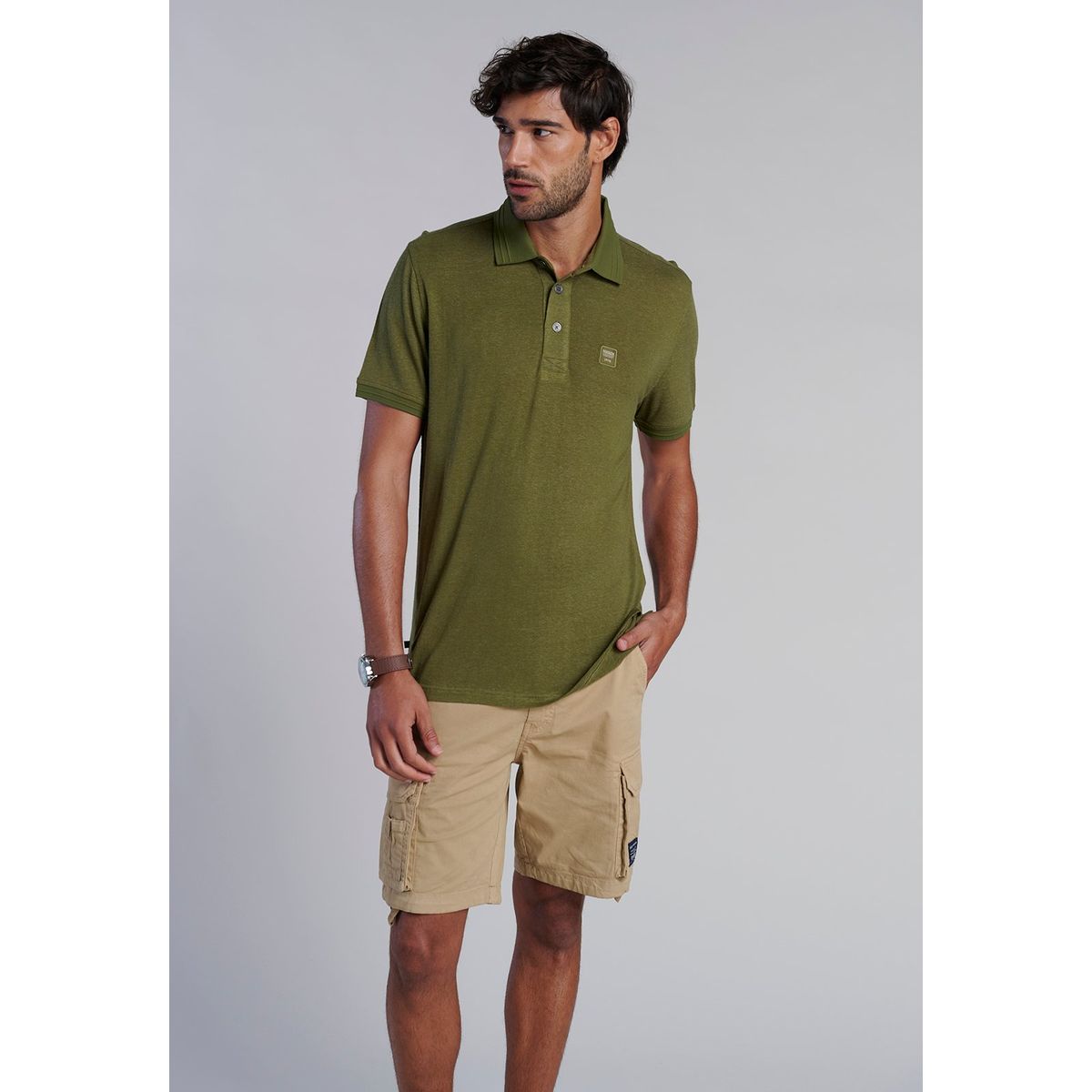 FEROUCH - Polera Polo Alabama Verde Ferouch