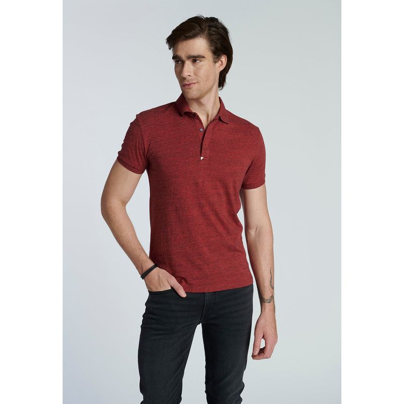 NEW MAN - Polo Malaga Rojo New Man