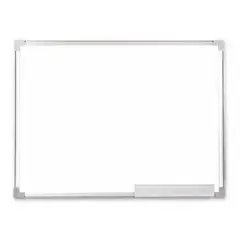 RHEIN - PIZARRA BLANCA ACRILICA MAGNETICA BORDE ALUMINIO 30X40