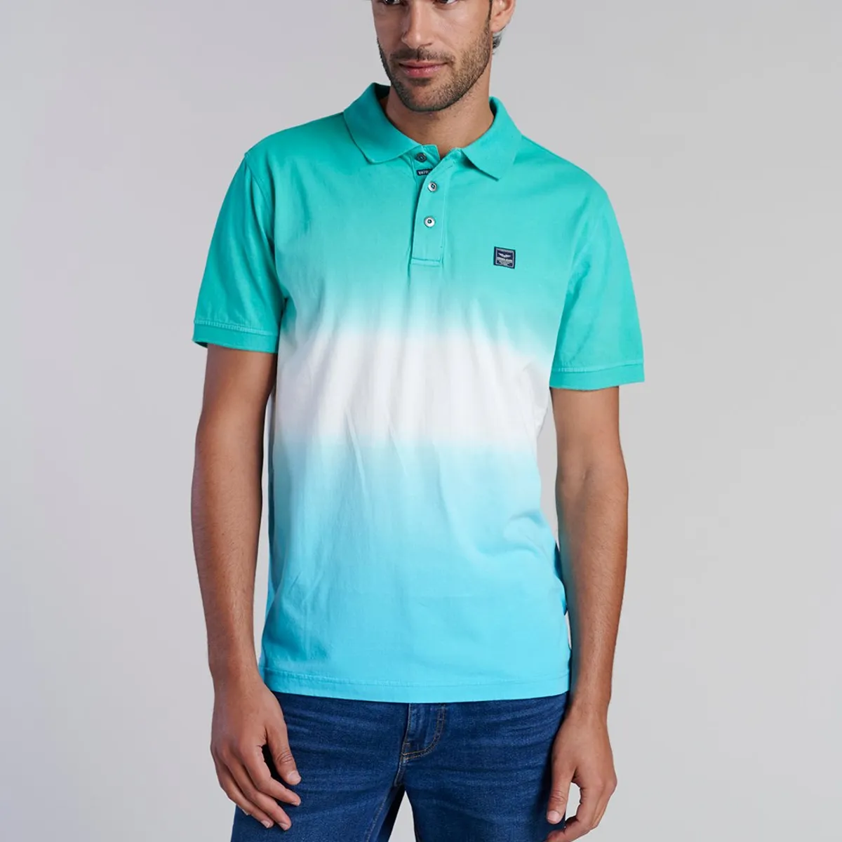 FEROUCH - Polera Polo Clear Water Verde Ferouch
