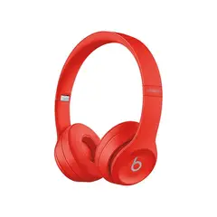 BEATS - Audífonos Inalámbricos Solo 3 On-Ear by Dr Dre Rojo
