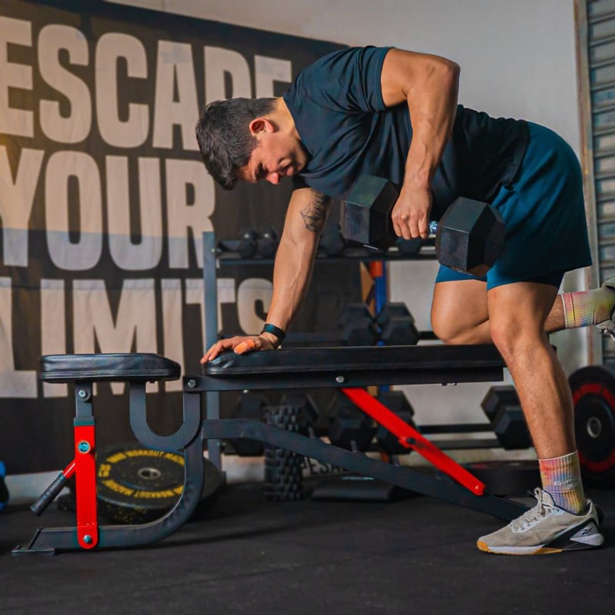 SDFIT - Banco semi-comercial ajustable 30 kg – 9101