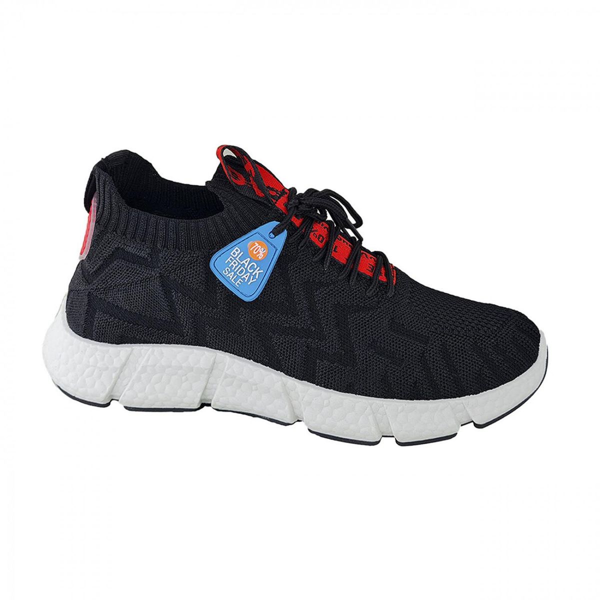 GENERICO - Zapatillas Deportivas Ligeras King Cómodas Negras 1084