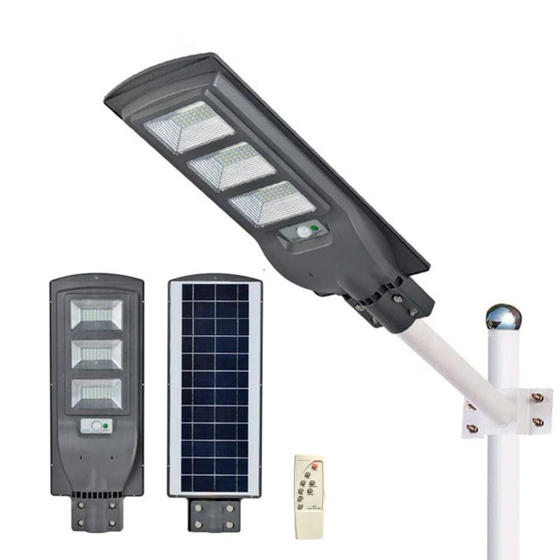 GENERICO - Foco Solar de 120W con Soporte y Control Remoto