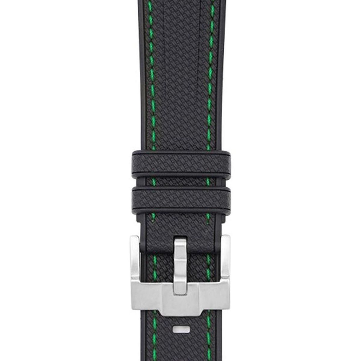 GENERICO - Correa Reloj Caucho Curvo Moonswatch O Similares 20mm 22mm