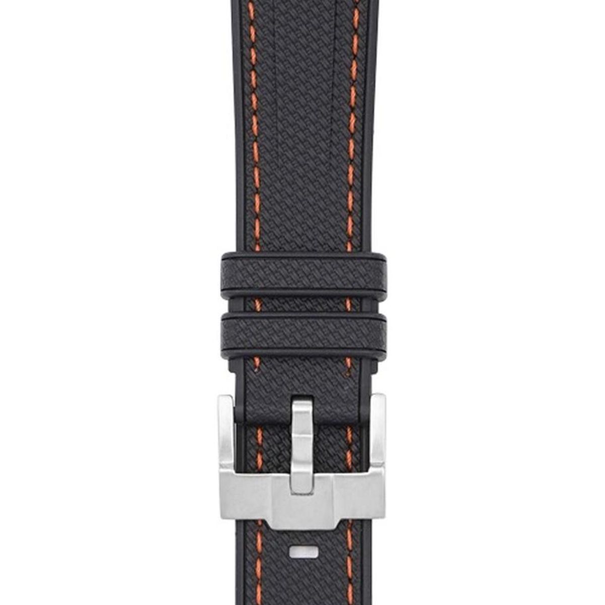GENERICO - Correa Reloj Caucho Curvo Moonswatch O Similares 20mm 22mm