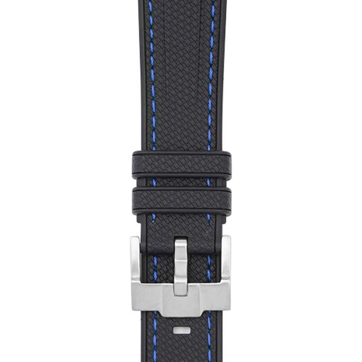 GENERICO - Correa Reloj Caucho Curvo Moonswatch O Similares 20mm 22mm