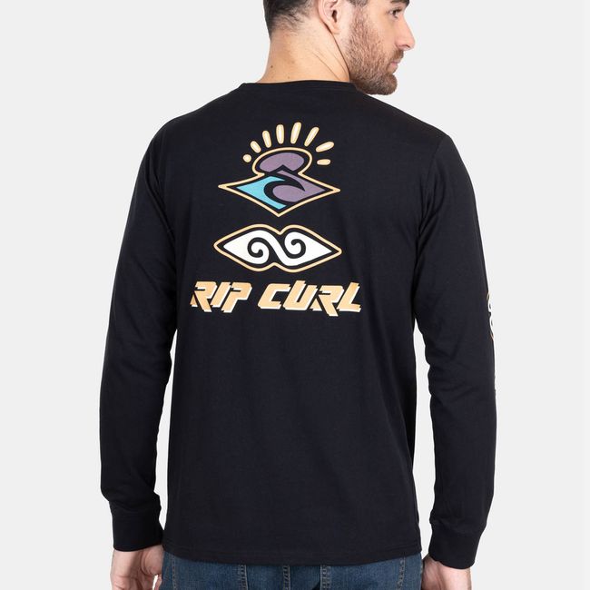 RIP CURL - Polera The Old Search Ls Tee Hombre Rip Curl