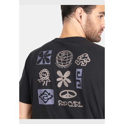 Imagen 2 del producto Polera M/C Ocean The Search Negro Hombre