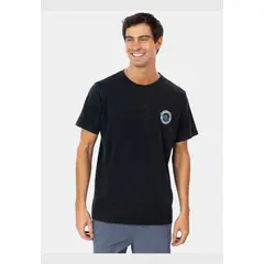 RIP CURL - Polera M/C Shred Till Dead Acid Tee Negro Hombre