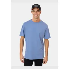 RIP CURL - Polera M/C Retro 69 Ss Azul Hombre