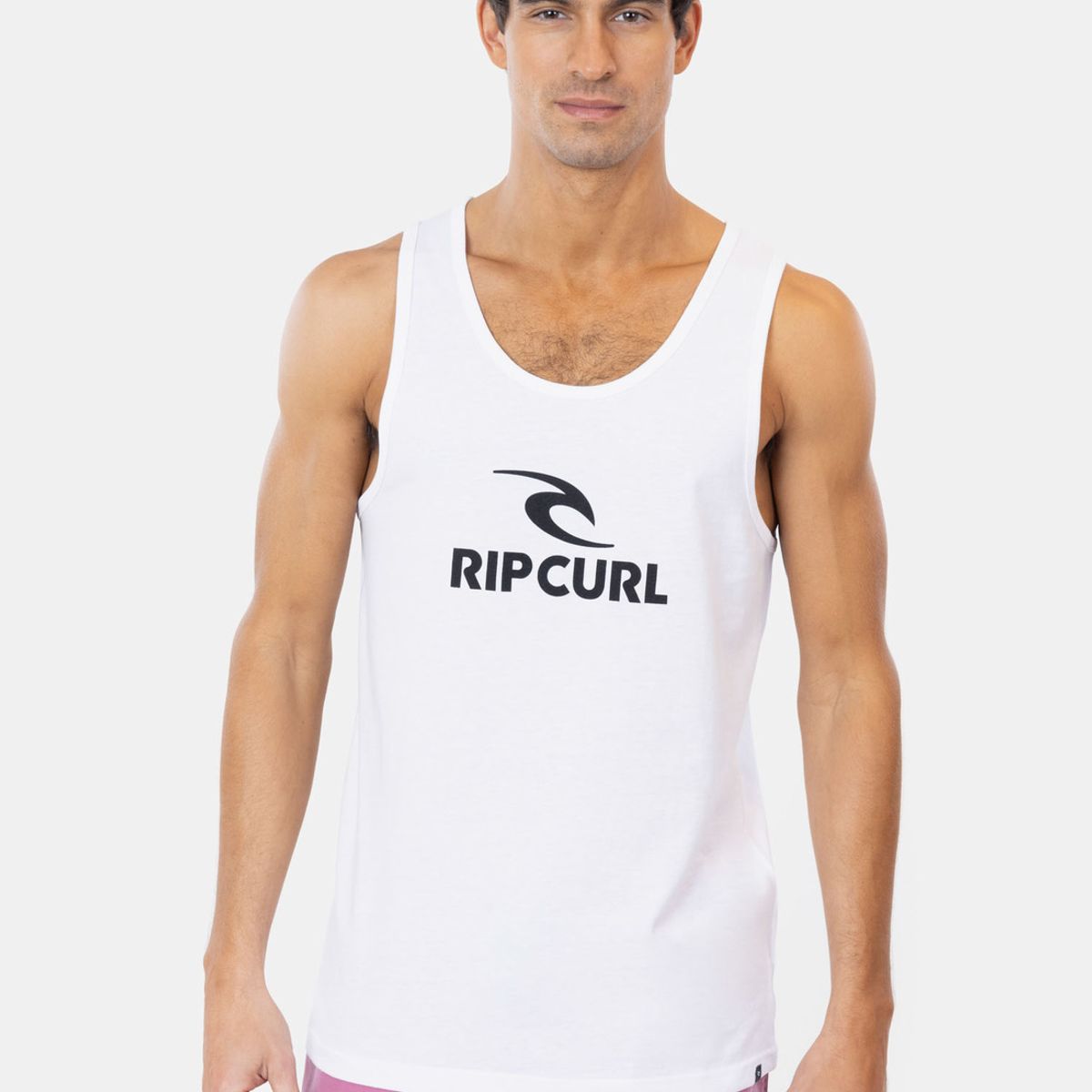 RIP CURL - Polera SM Active Force Blanco Hombre Rip Curl
