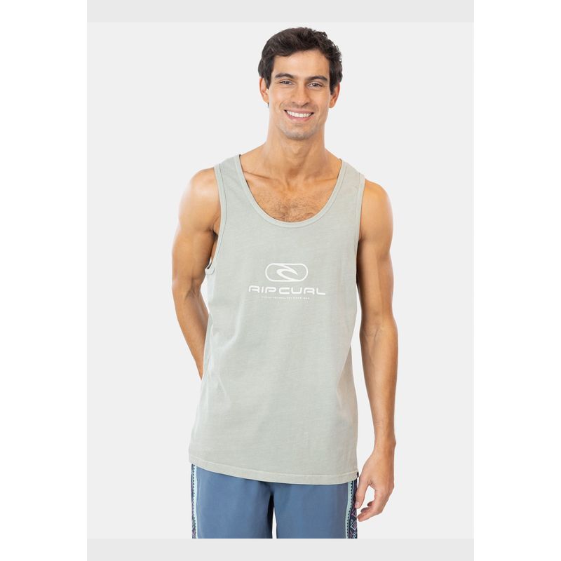 RIP CURL - Polera SM Trail Ready Verde Hombre Rip Curl