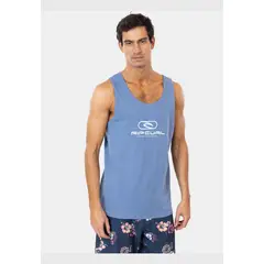 RIP CURL - Polera SM Trail Ready Azul Hombre