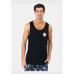 RIP CURL - Polera SM City Slick Negro Hombre