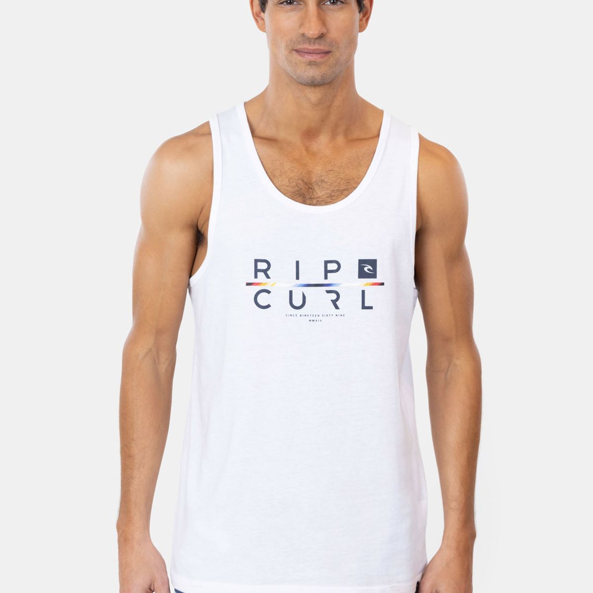 RIP CURL - Polera SM Endurance Gear Blanco Hombre Rip Curl