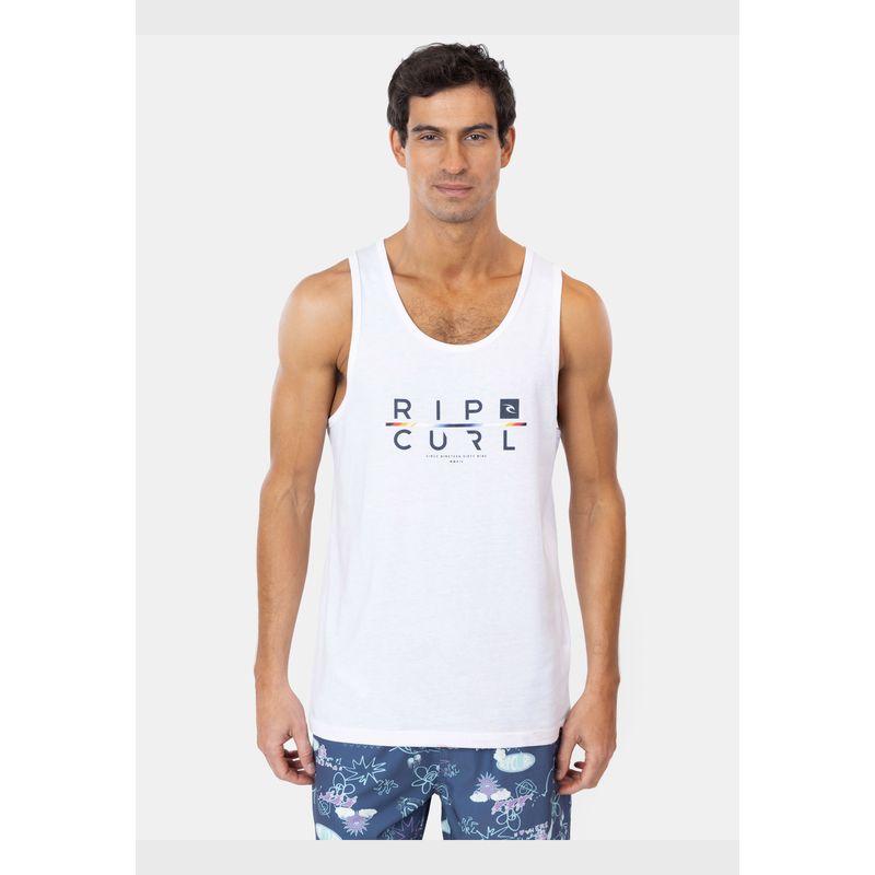 RIP CURL - Polera SM Endurance Gear Blanco Hombre Rip Curl