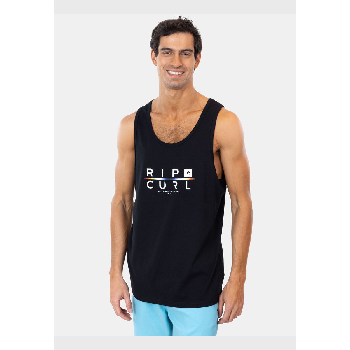 RIP CURL - Polera SM Endurance Gear Negro Hombre Rip Curl