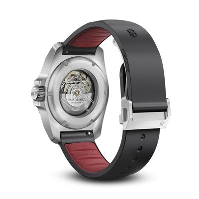 Imagen 2 del producto Reloj INOX Automático correa de caucho negro