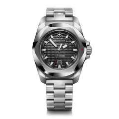 VICTORINOX - Reloj INOX Automático correa de acero inoxidable negro