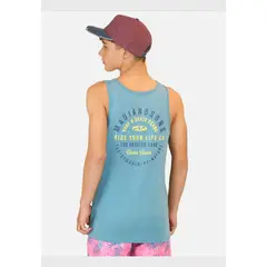 MAUI AND SONS - Polera S/M Symbols Nature Celeste Infantil