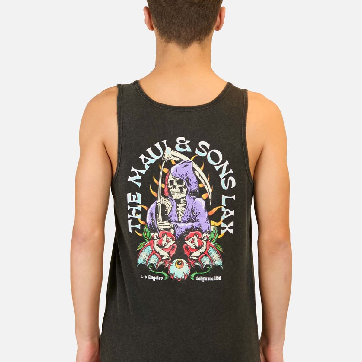 MAUI AND SONS - Polera S/M Aventure Negro Infantil Maui And Sons