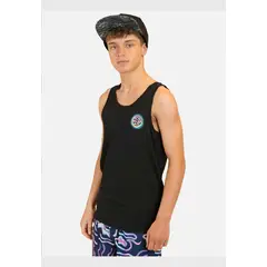 MAUI AND SONS - Polera S/M Palmere Negro Infantil