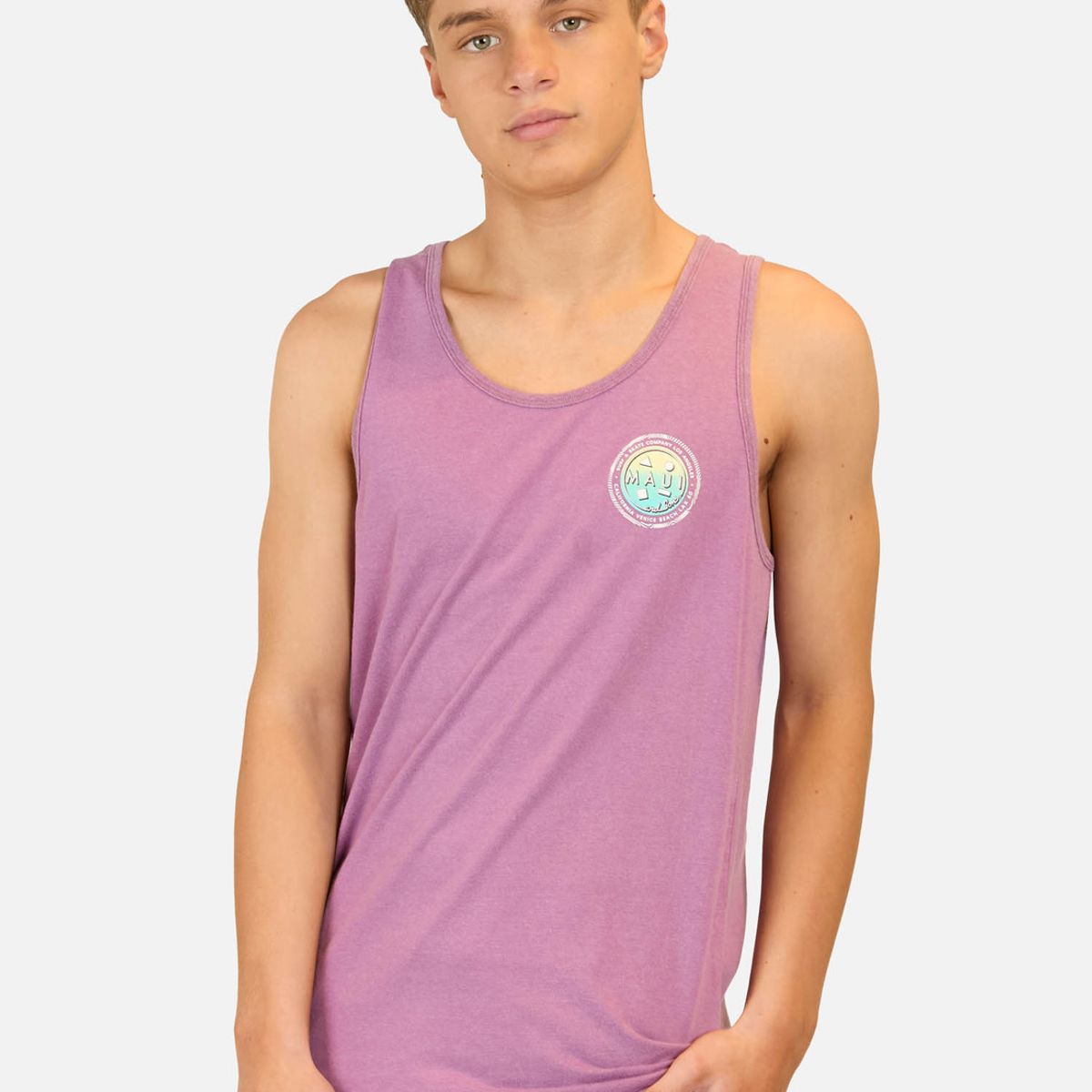 MAUI AND SONS - Polera S/M Outel Burdeo Infantil Maui And Sons