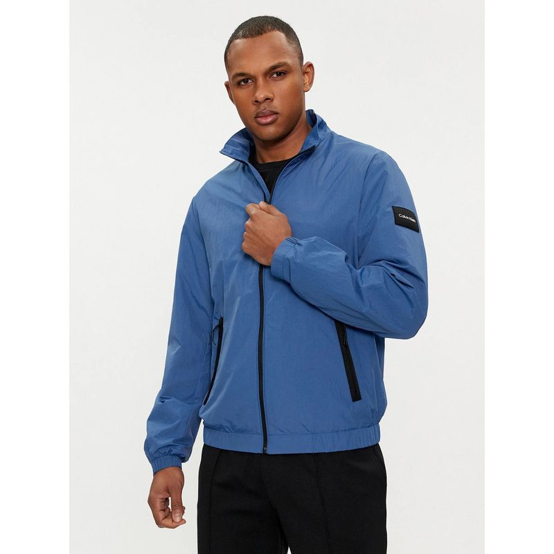 CALVIN KLEIN - Chaqueta Recycled Crinkle Azul Calvin Klein