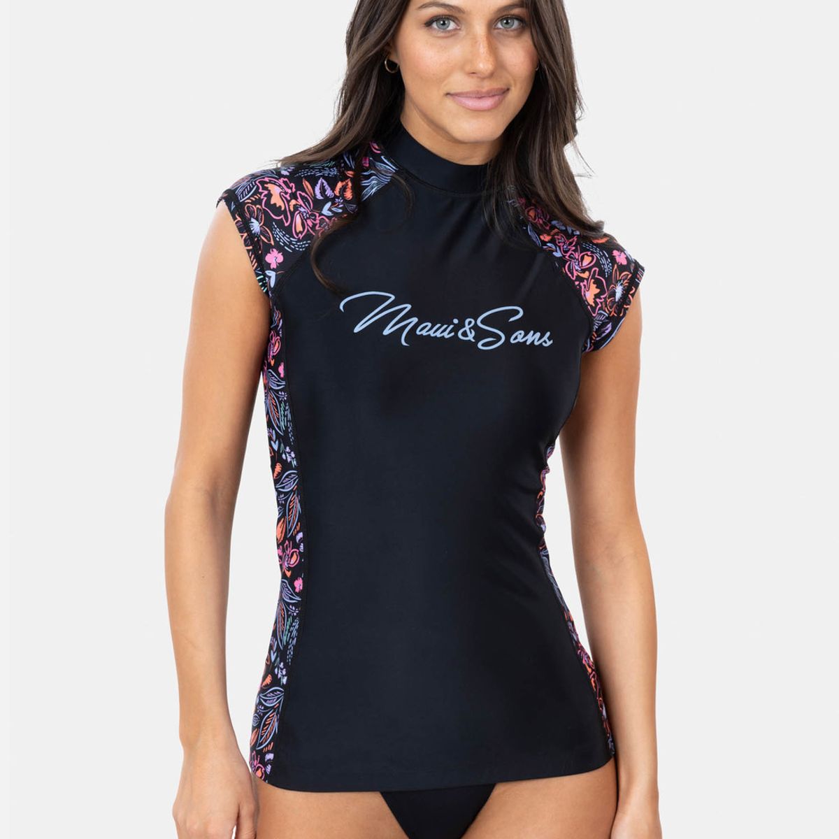 MAUI AND SONS - Polera UVP Magic Rashguard Multicolor Mujer Maui And Sons