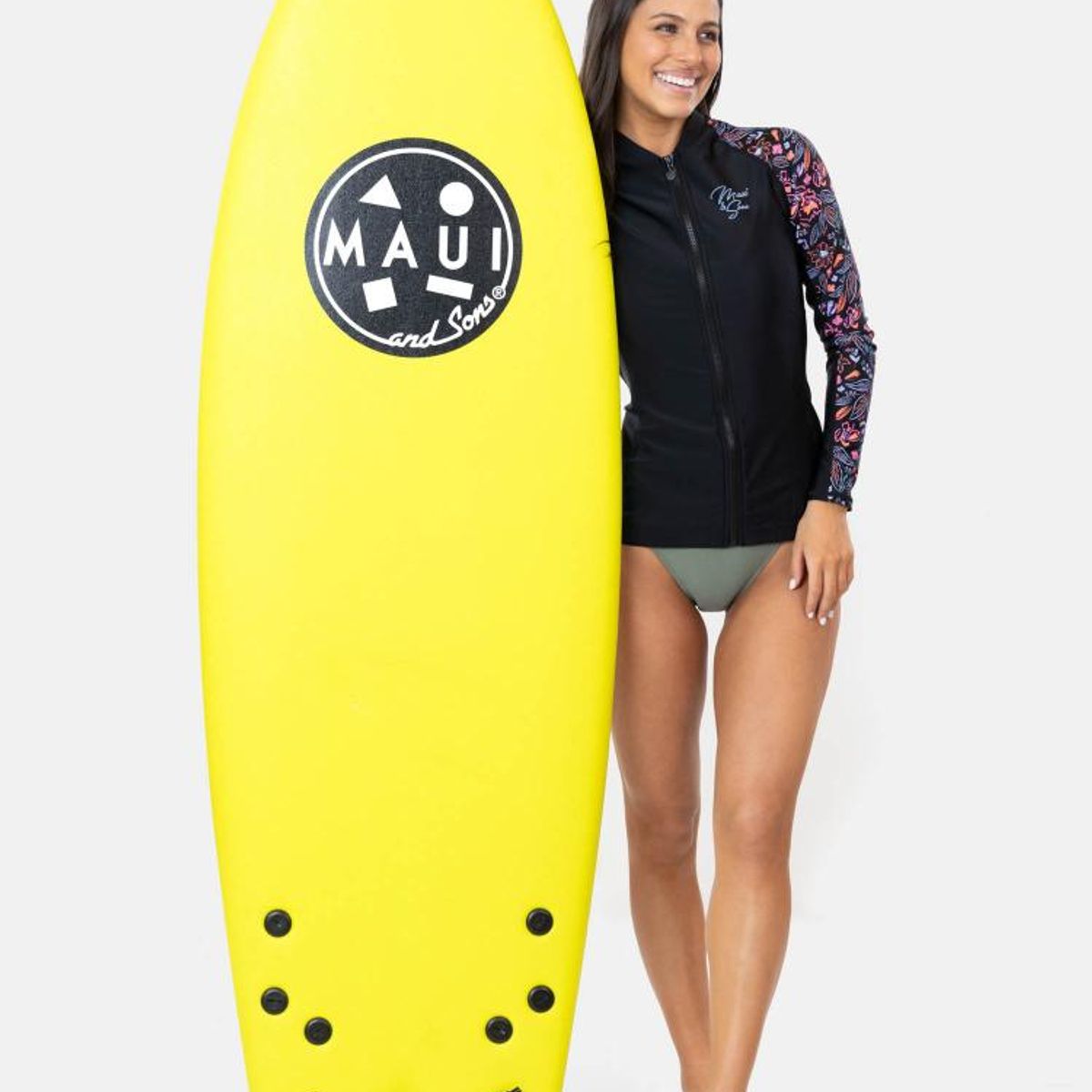 MAUI AND SONS - Polera UVP Crazy Rose Multicolor Mujer Maui And Sons - Multicolor