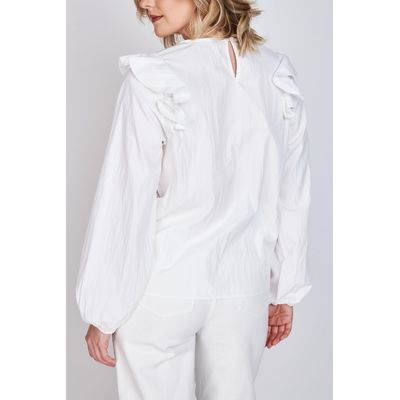 Imagen 2 del producto Blusa Vuelos Ana Blanco