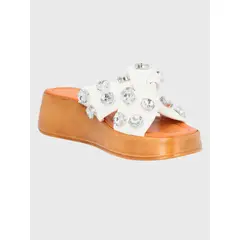 HUSH PUPPIES - Sandalia Blanco Mujer Mariella