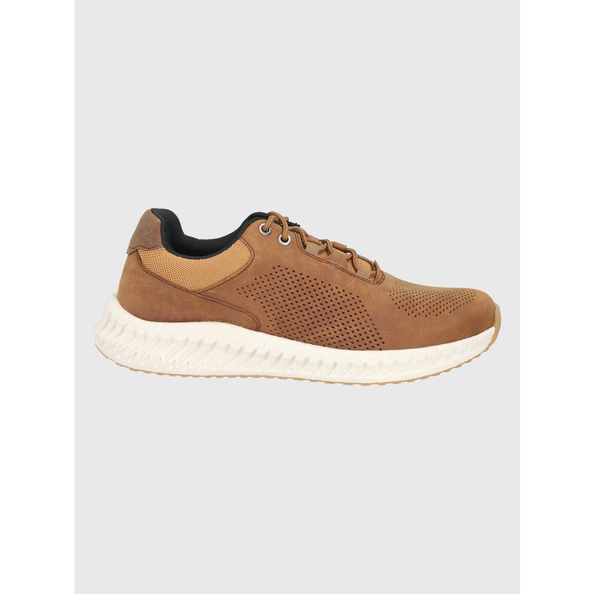 HUSH PUPPIES - Zapatilla Café Hombre Spinal Lthr Lace HUSH PUPPIES