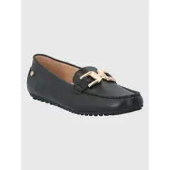 HUSH PUPPIES - Mocasín Cuero Negro Mujer Lesquin