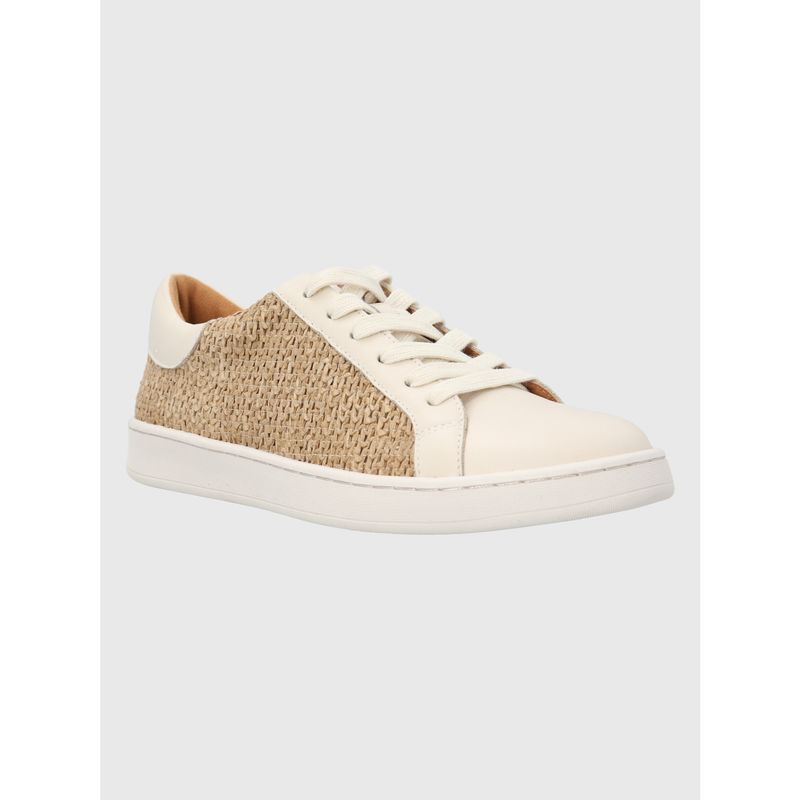 HUSH PUPPIES - Zapatilla Cuero Blanco Mujer Merano HUSH PUPPIES