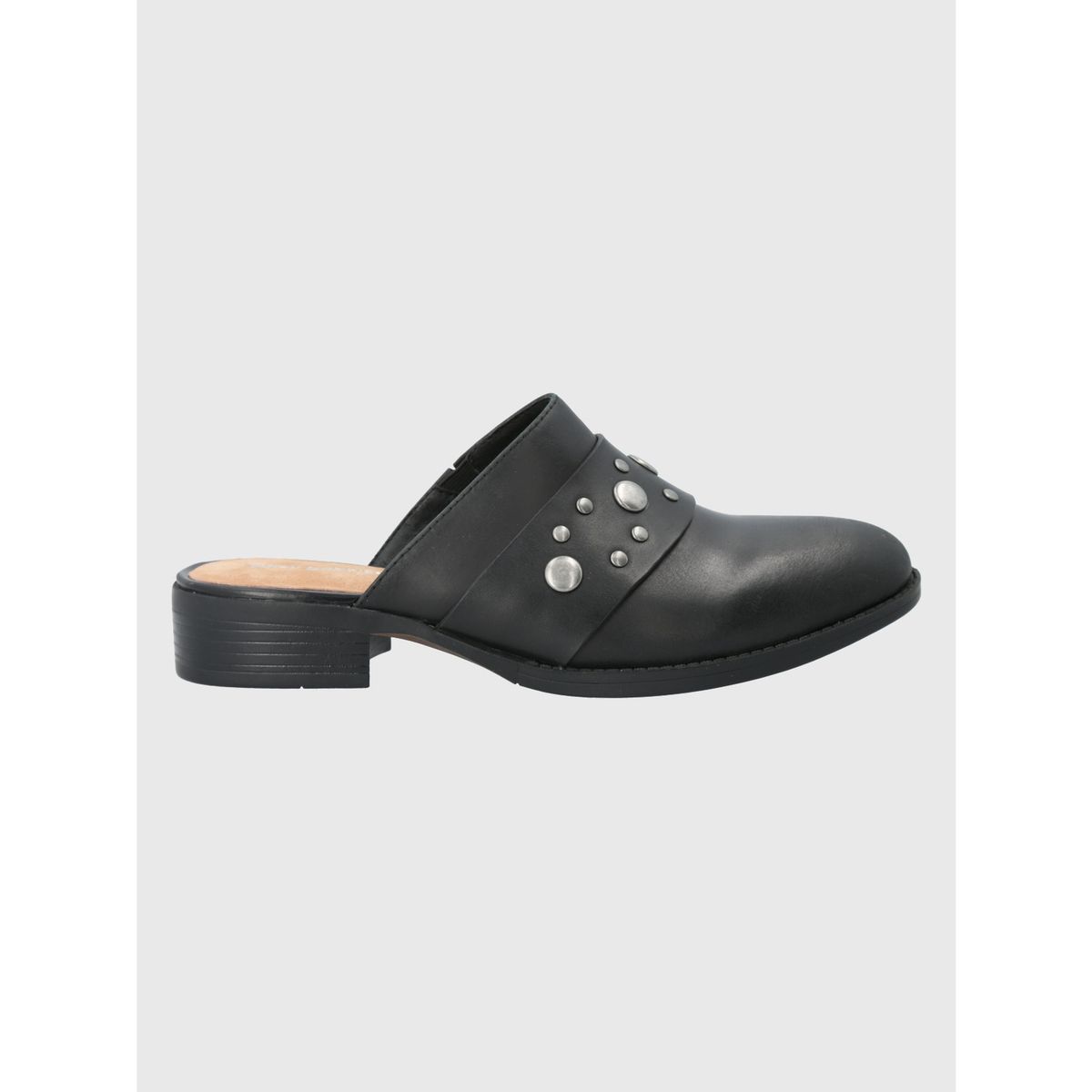 HUSH PUPPIES - Zapato Cuero Negro Mujer Lancaster HUSH PUPPIES