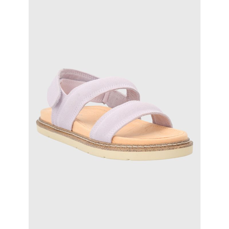 HUSH PUPPIES - Sandalia Cuero Lila Mujer Baden HUSH PUPPIES