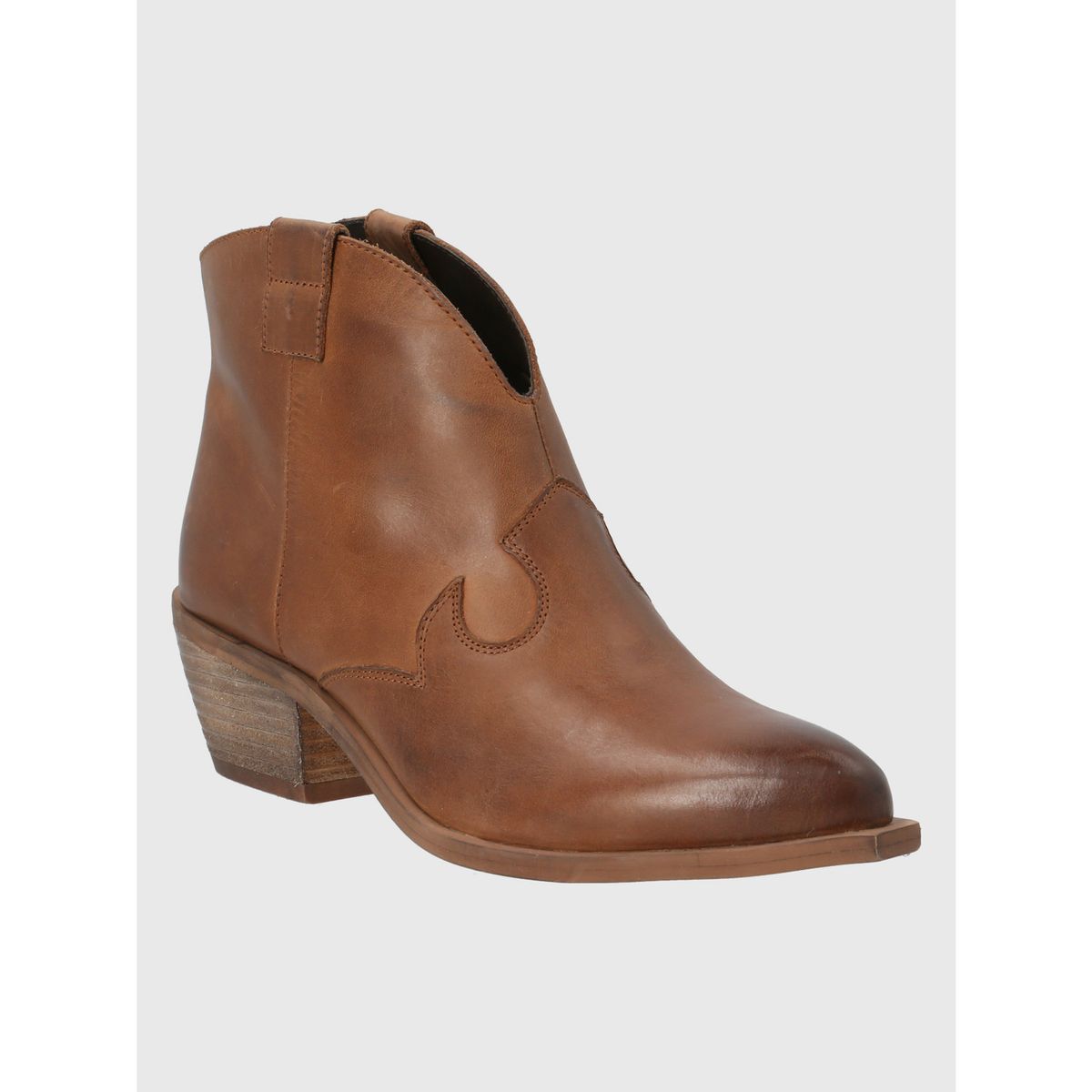 HUSH PUPPIES - Botín Cuero Café Mujer Nandrin HUSH PUPPIES