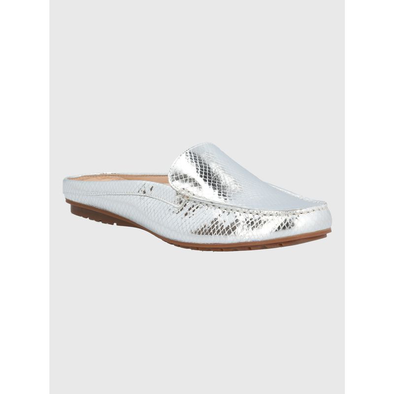 HUSH PUPPIES - Mocasín Cuero Gris Mujer Cabris HUSH PUPPIES